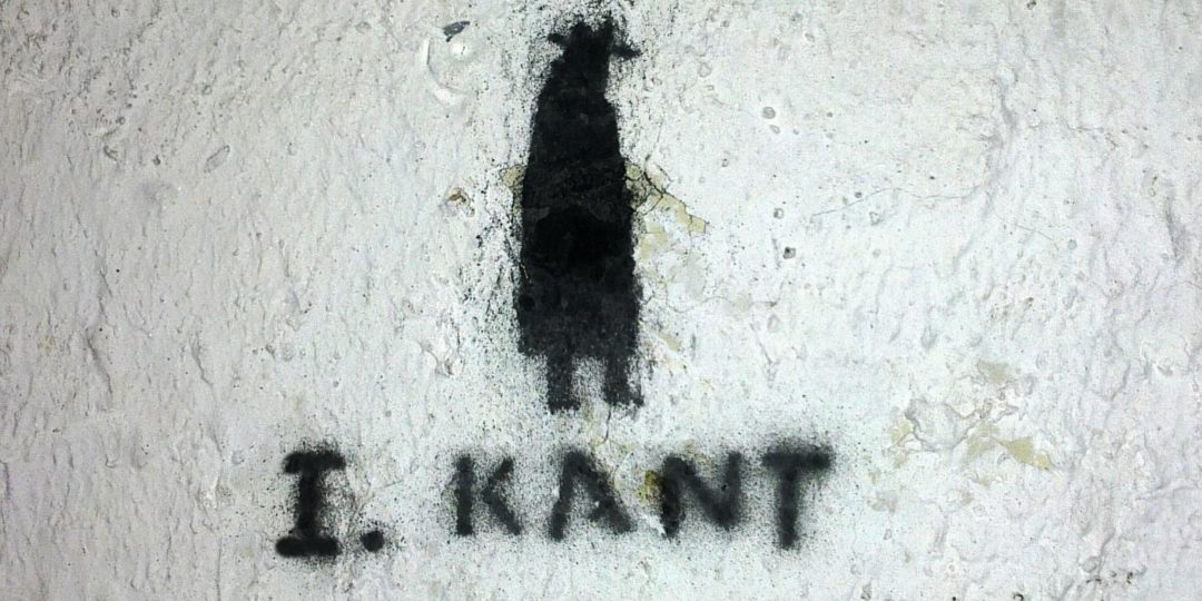 Graffiti: „I. Kant“